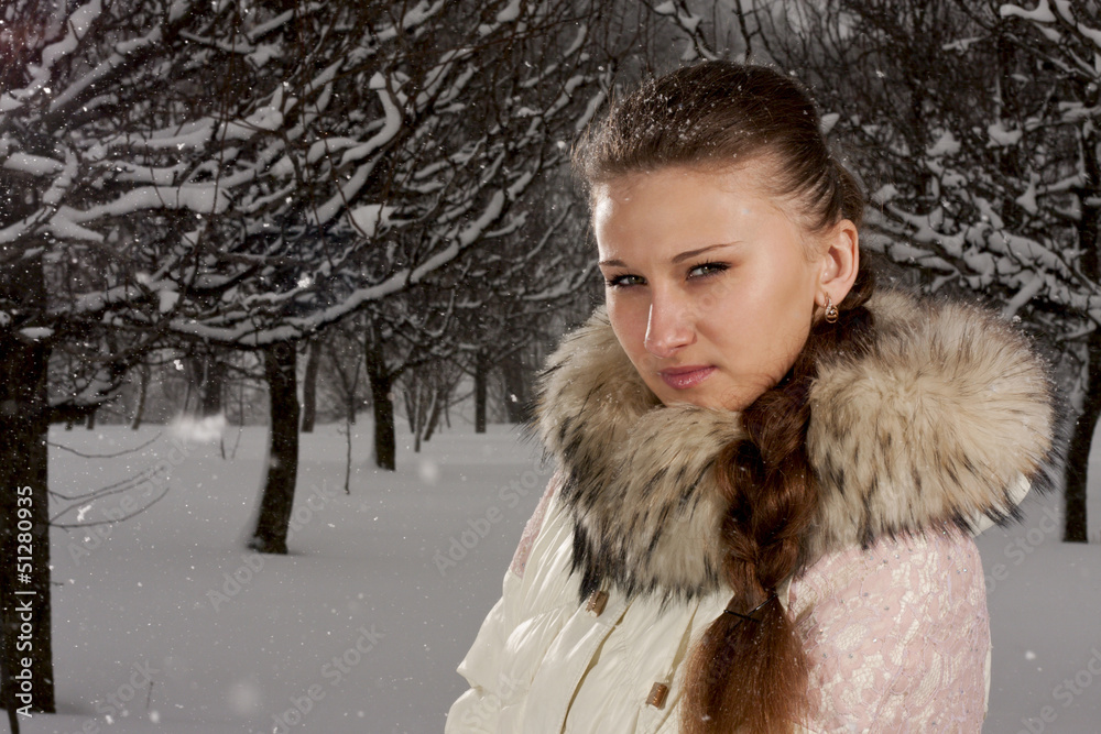 girl in winter girl in winter