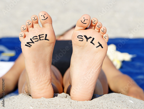 Insel Sylt Sommerurlaub am Strand