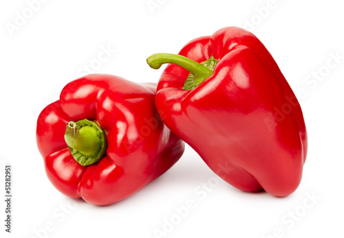 Fényképezés Ripe red peppers