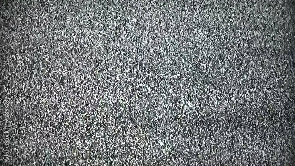 TV snow noise
