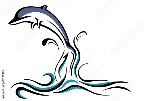 Dolphins in a playful mood