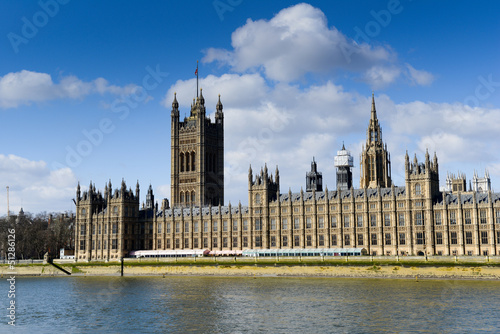 Le Palais de Westminster à Londres