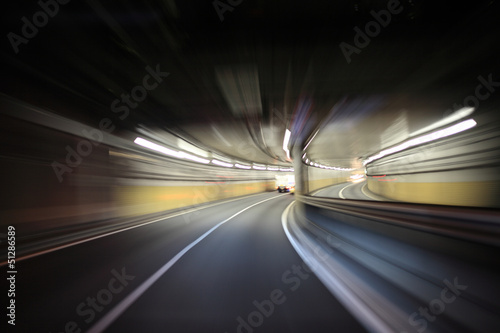 Driving on the night road