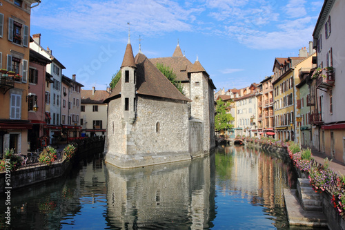 The  medieval fortress-prison in the Annecy #51291771