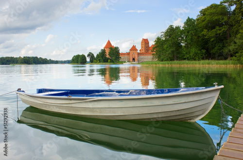 Lake Galve, Lithuania photo