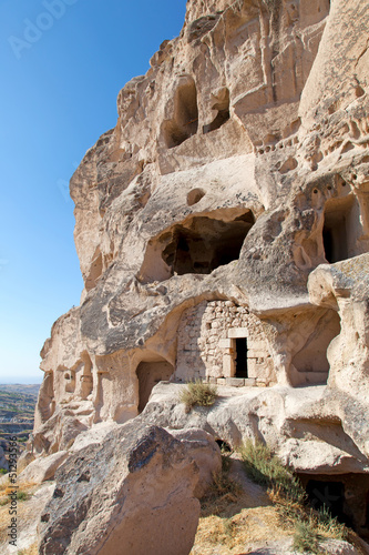 Cave city in Cappadocia, Turkey