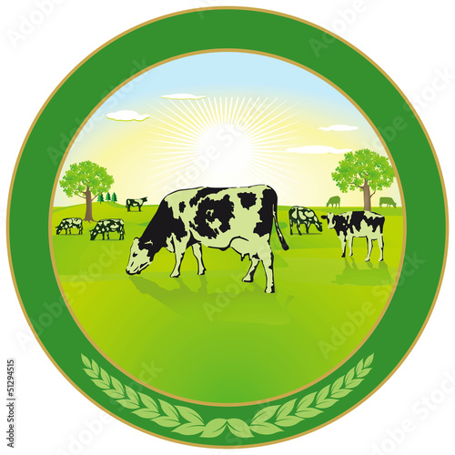 Milchwirtschaft Label