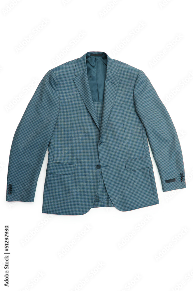 Jacket isolated on the white background Jacket isolated on the white background