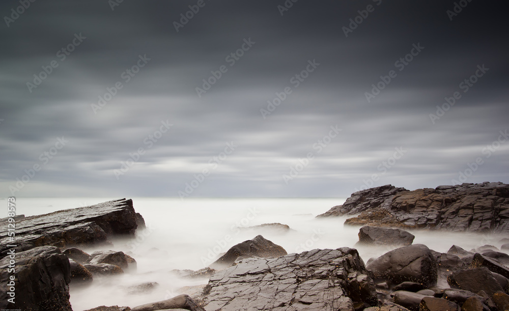 Obraz premium long exposure seascape 