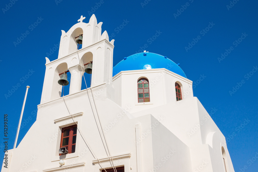 Beautiful greek church