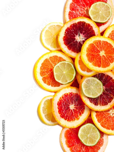 Grapefruit  orange  lime and lemon slices