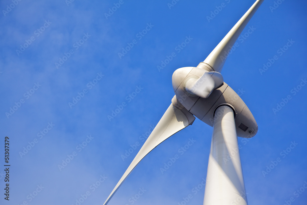 Close up of windturbine Close up of windturbine