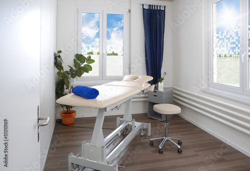 Behandlungszimmer Physio