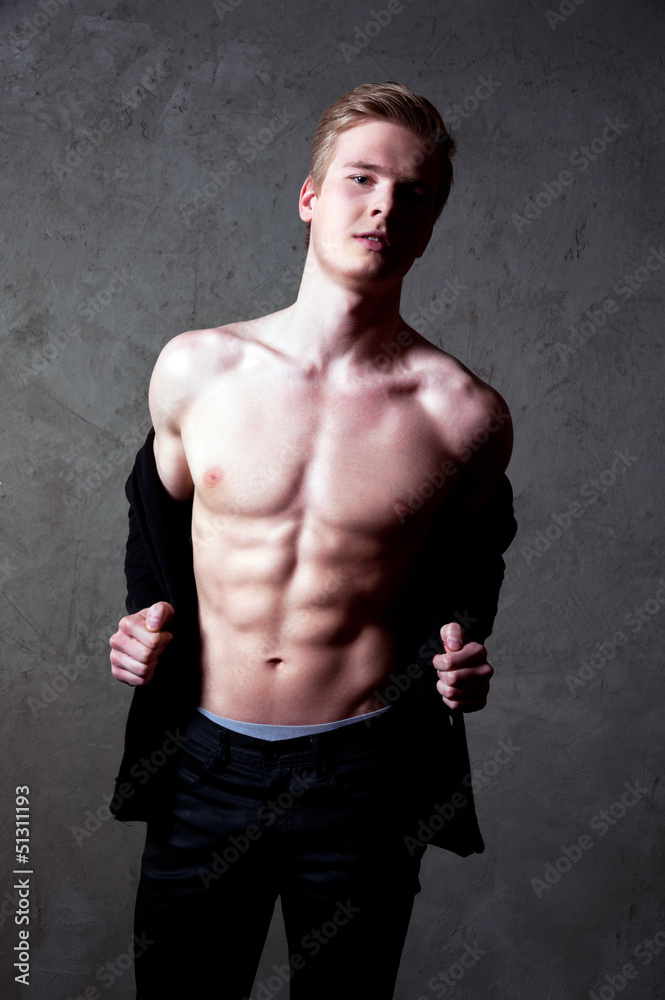Fototapeta premium young blond man