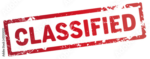 Stempel rot Classified