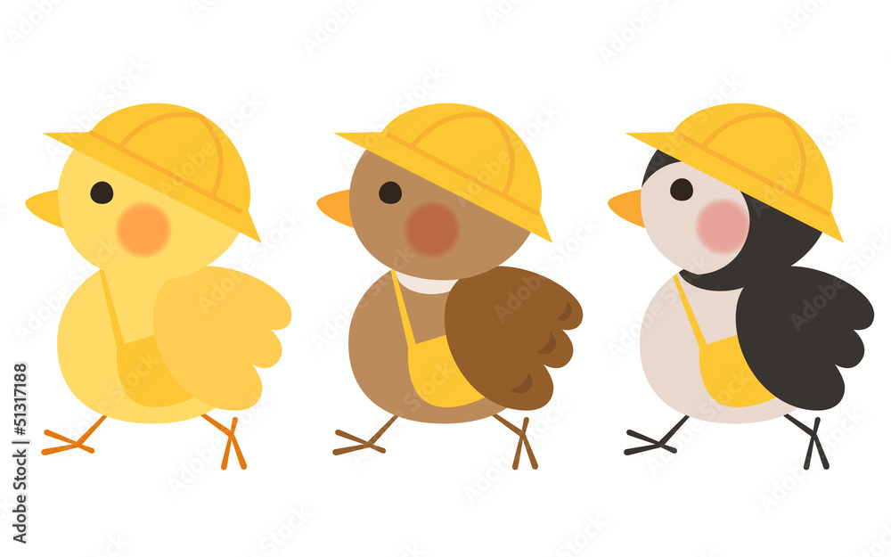 ひよこの行進 Stock イラスト Adobe Stock