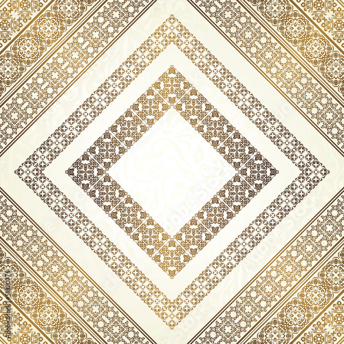 Vintage seamless background with abstract pattern