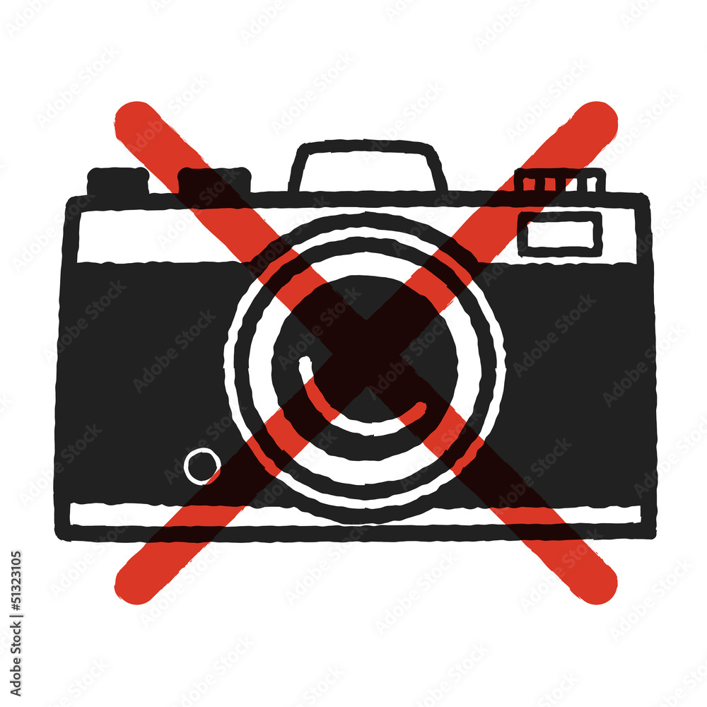 撮影禁止 Stock イラスト Adobe Stock