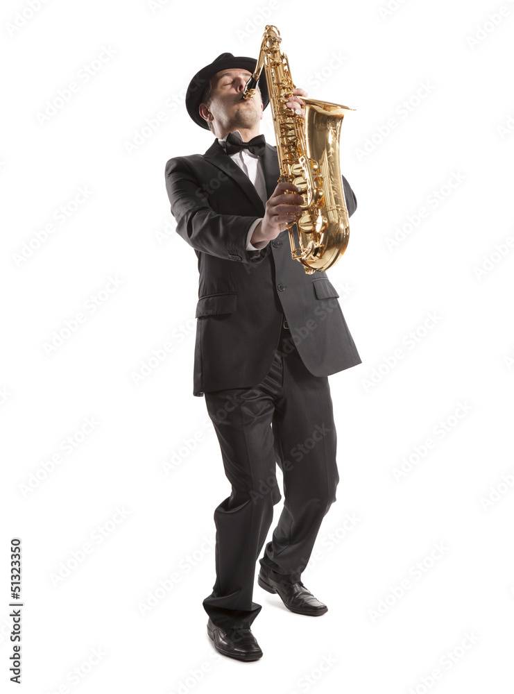 Fototapeta premium Saxophonist