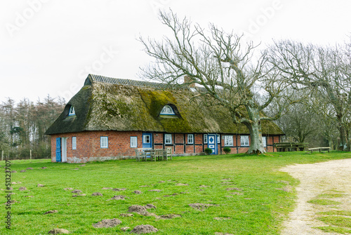 Reetgedecktes Haus an der Geltinger Birk photo