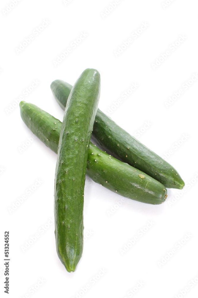 Cucumber isolated on white background Cucumber isolated on white background