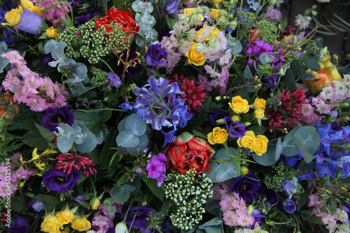 Mixed floral arrangement