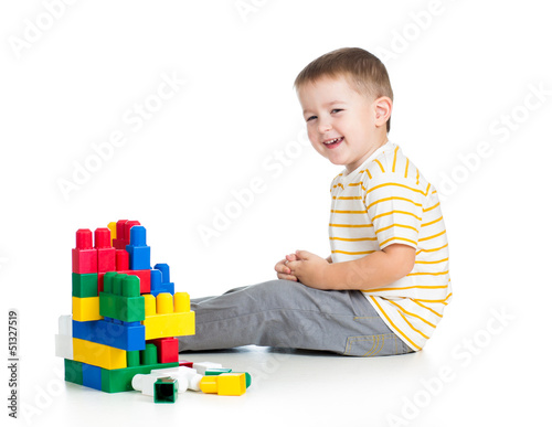 kid boy playing