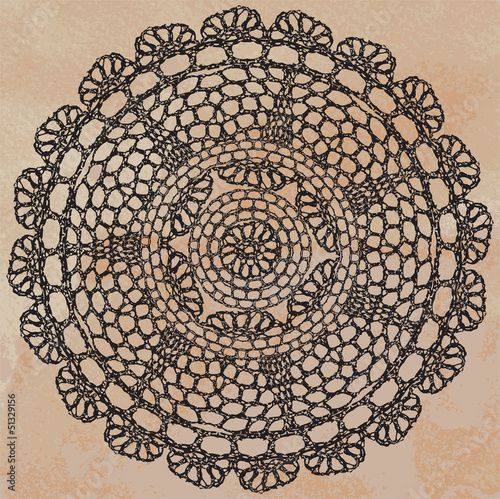 Vector template. Invitation card.