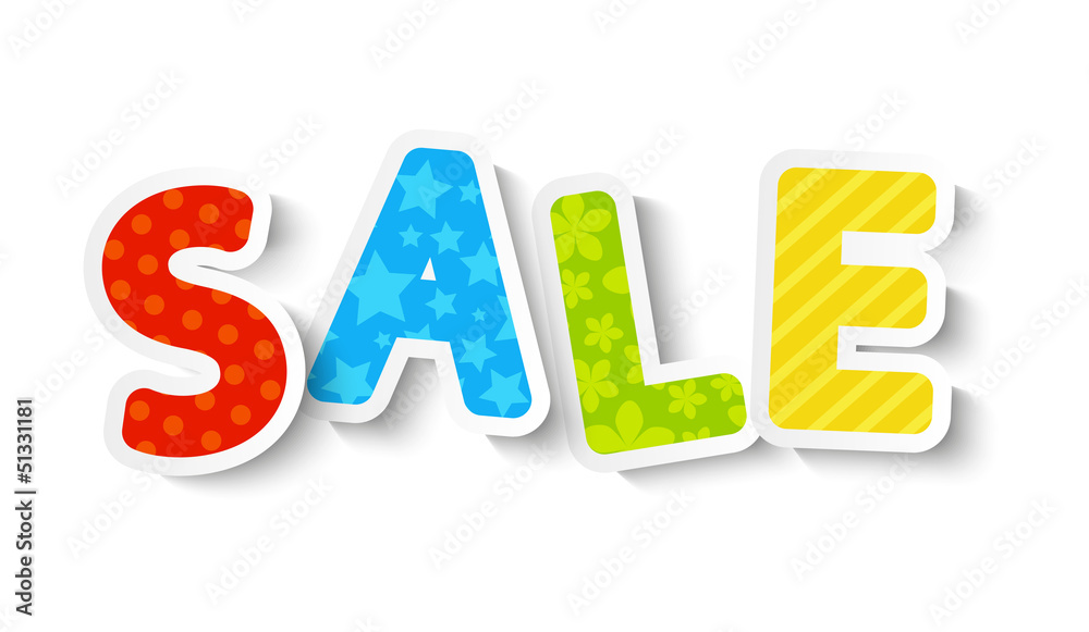 Sale sticker Sale sticker