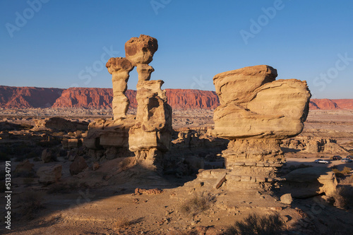 Moon Valley, national park Ischigualasto, San Juan, Argentina photo