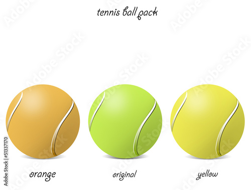 Fototapeta Naklejka Na Ścianę i Meble -  balles de tennis