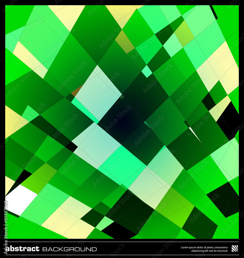 Abstract emerald green background Abstract emerald green background