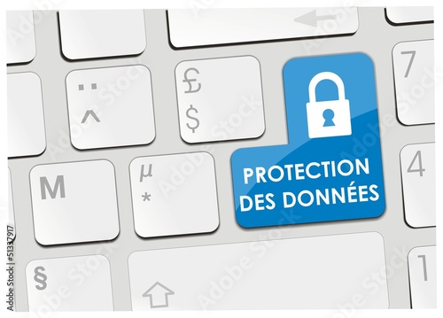 clavier protection des données