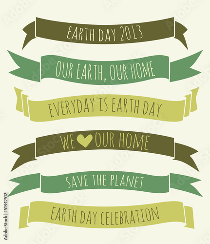 Earth Day Banners Collection