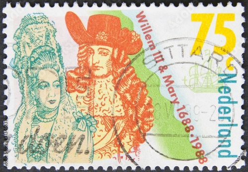 Dutch post stamp