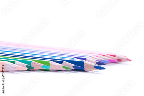 Multicolored pencils