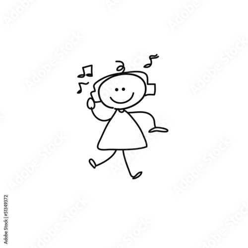 cartoon hand drawing imagination