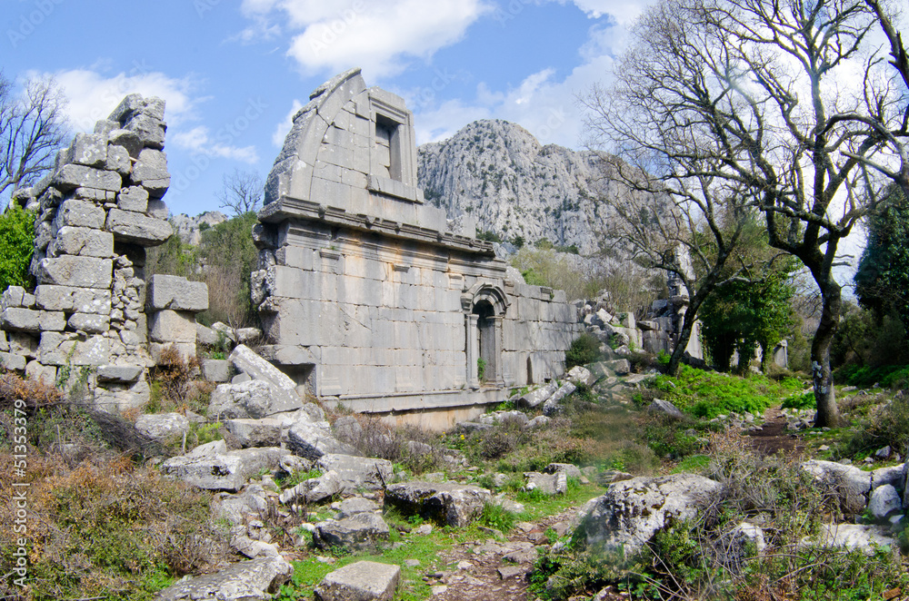 Termessos. Ancient greek city. Antalia, Turkey