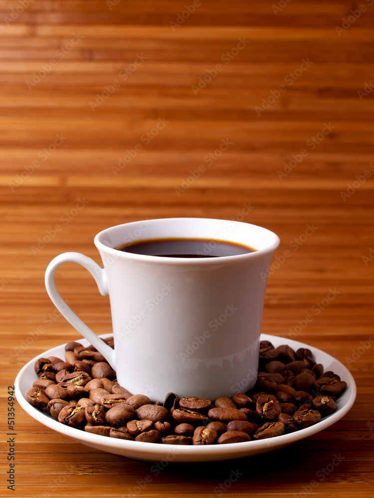 Coffee as a morning meal. Concept and idea Coffee as a morning meal. Concept and idea
