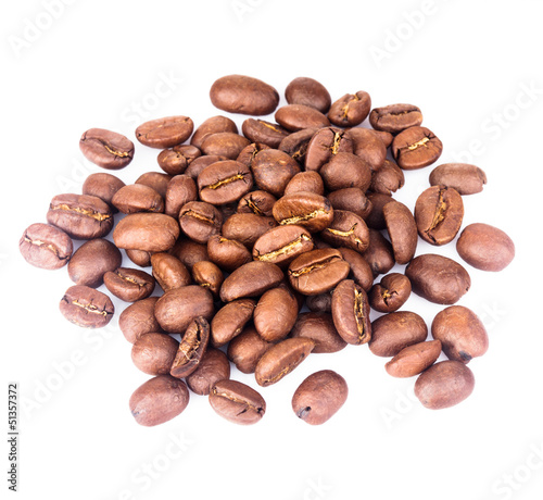 coffe beans isolated