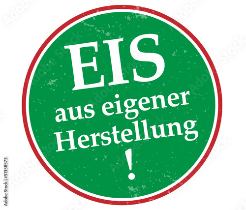 Eis aus eigener Herstellung