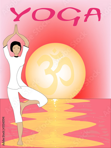 Yoga Sunset