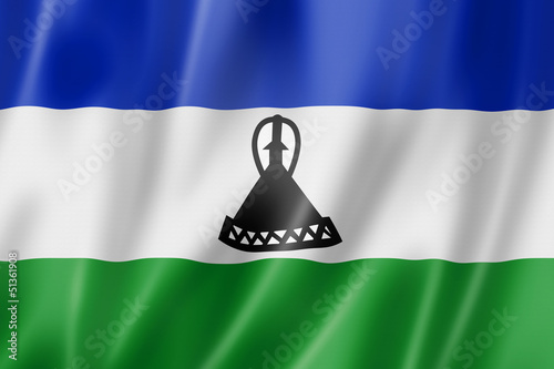 Lesotho flag photo
