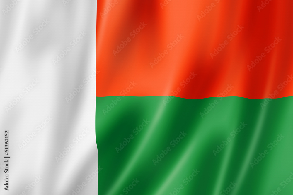 Madagascar flag