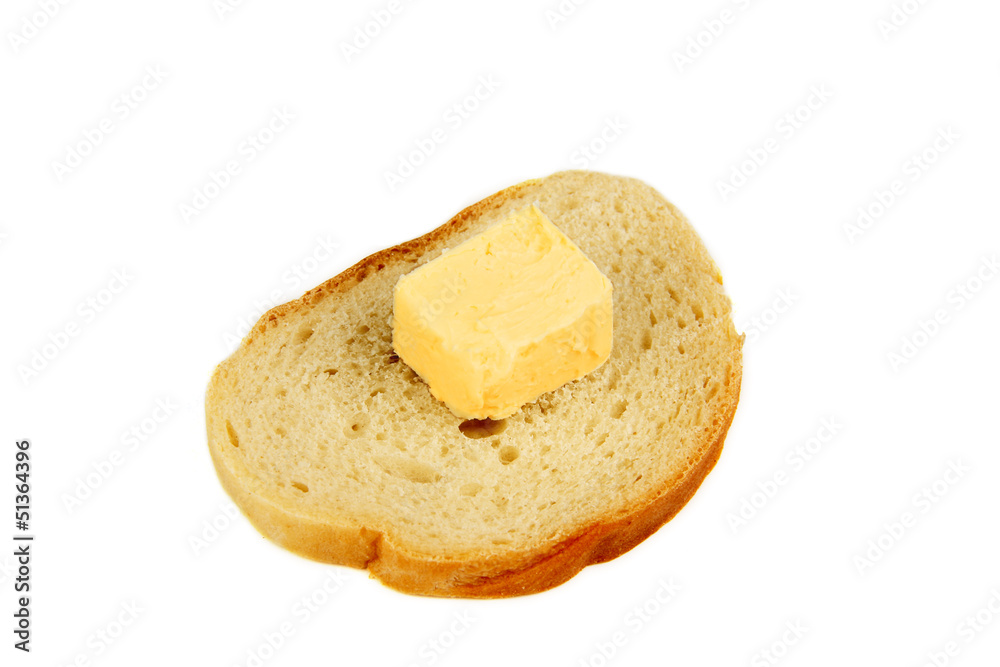 sandwich with butter.