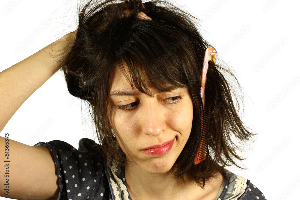 Fototapeta premium Bad hair day