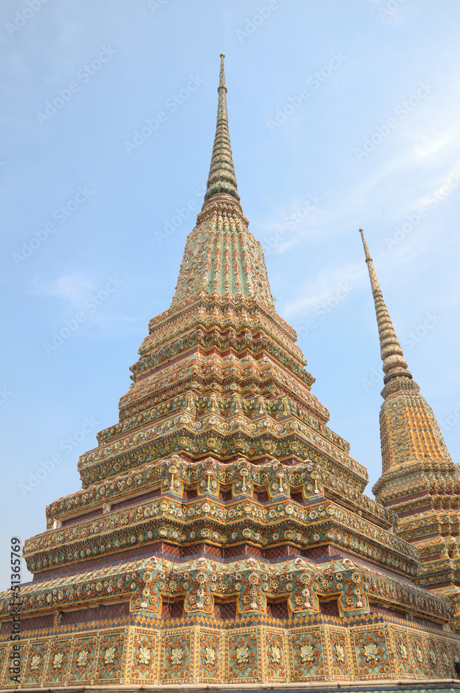 Wat Pho Temple at Thialand