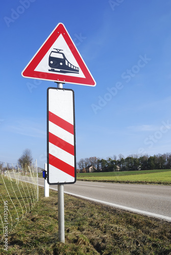 Level Crossing Sign