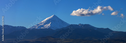 Lanin volcano, Patagonia, Argentina photo