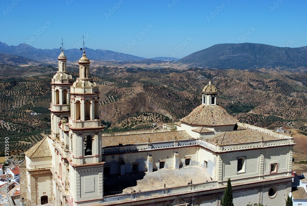 Church and mountains, Olvera, Andalusia © Arena Photo UK